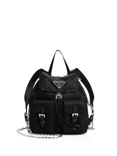 prada knapsack sale|Prada backpack purse.